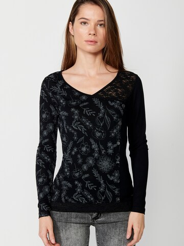 KOROSHI Tričko - Čierna