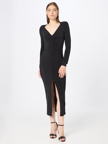 Rochie de cocktail 'MARYLOU' de la RECC pe negru: față