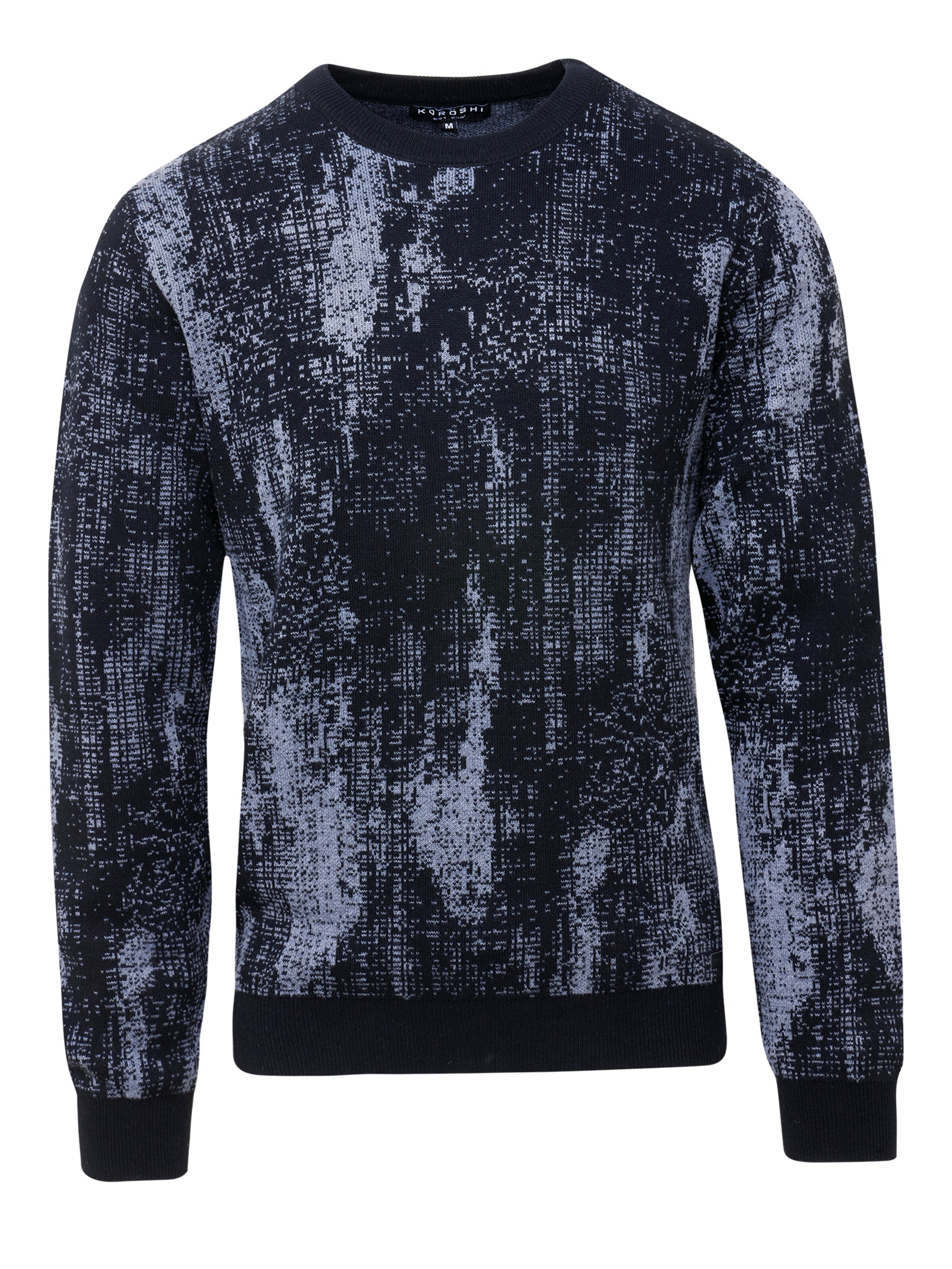 KOROSHI Пуловер в черно: отпред