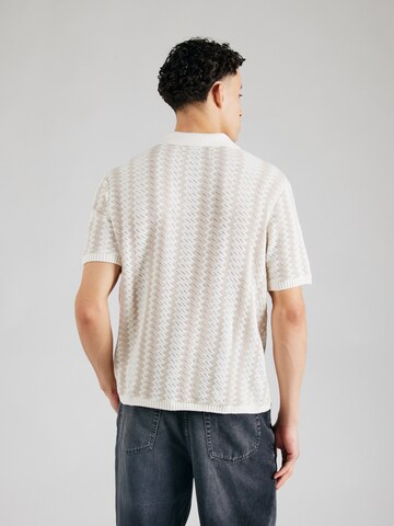 Pull-over HOLLISTER en blanc
