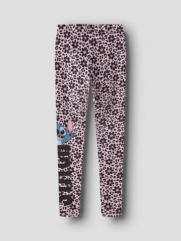 NAME IT Regular Pants 'Stitch' in Pink