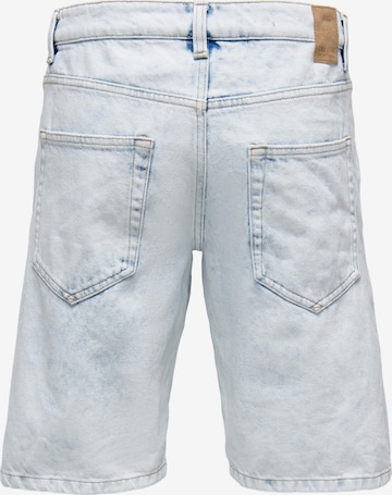 regular Jeans 'Avi' di Only & Sons in blu