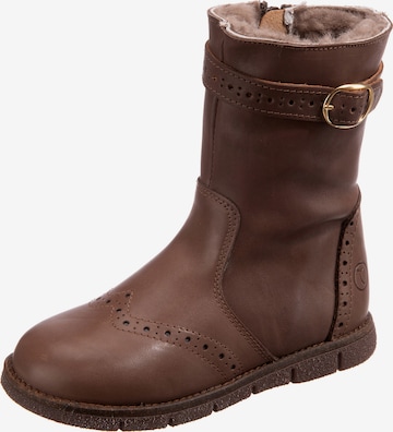 BISGAARD Snow Boots in Brown: front