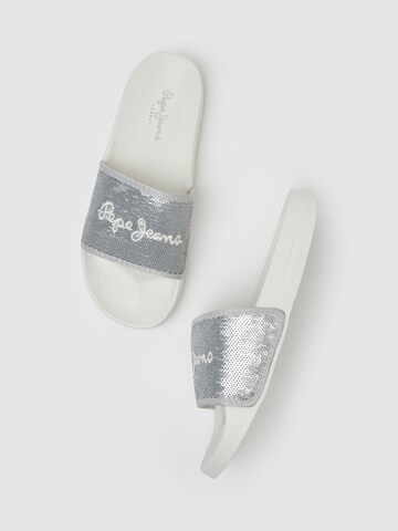 Pepe Jeans Beach & Pool Shoes ' SWEET' in Silver
