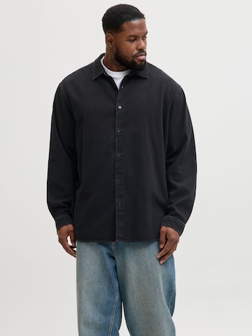 Fit confort Chemise JACK & JONES en noir : devant