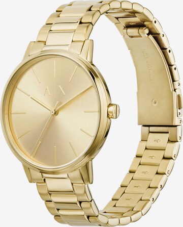 ARMANI EXCHANGE Analog Watch in Gold: front