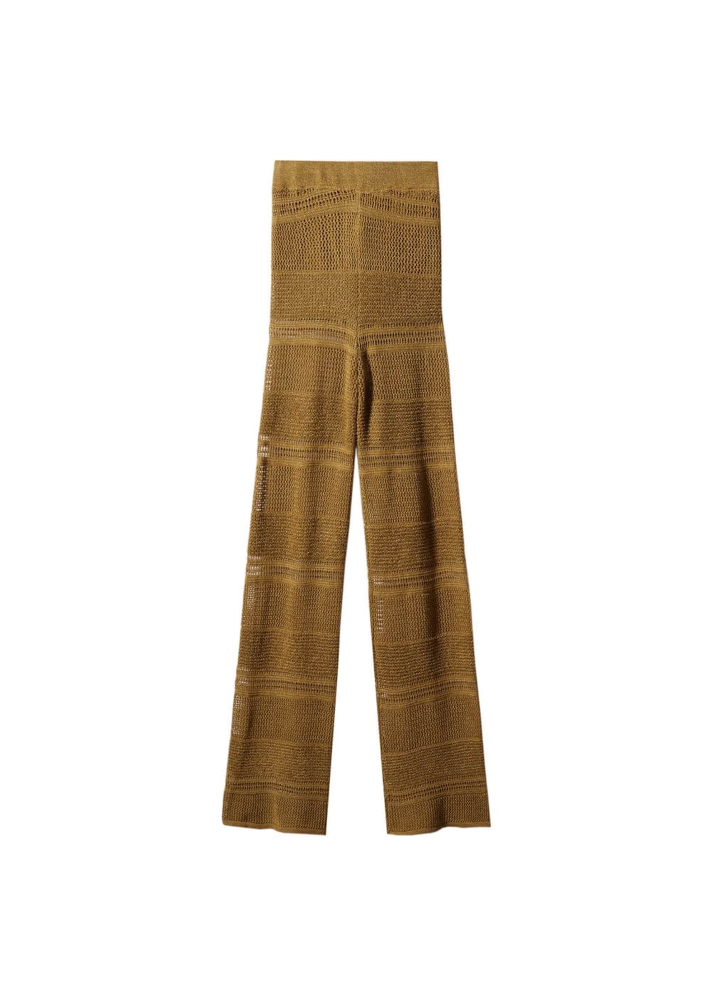 Tapered Pantaloni di MANGO in marrone: frontale