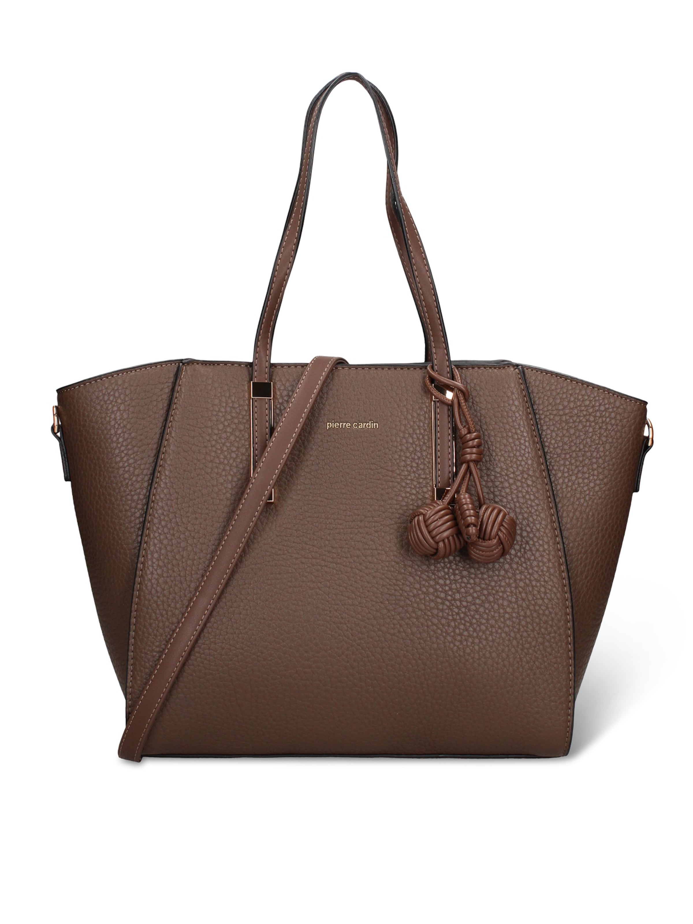 Sacs à main PIERRE CARDIN en marron : devant