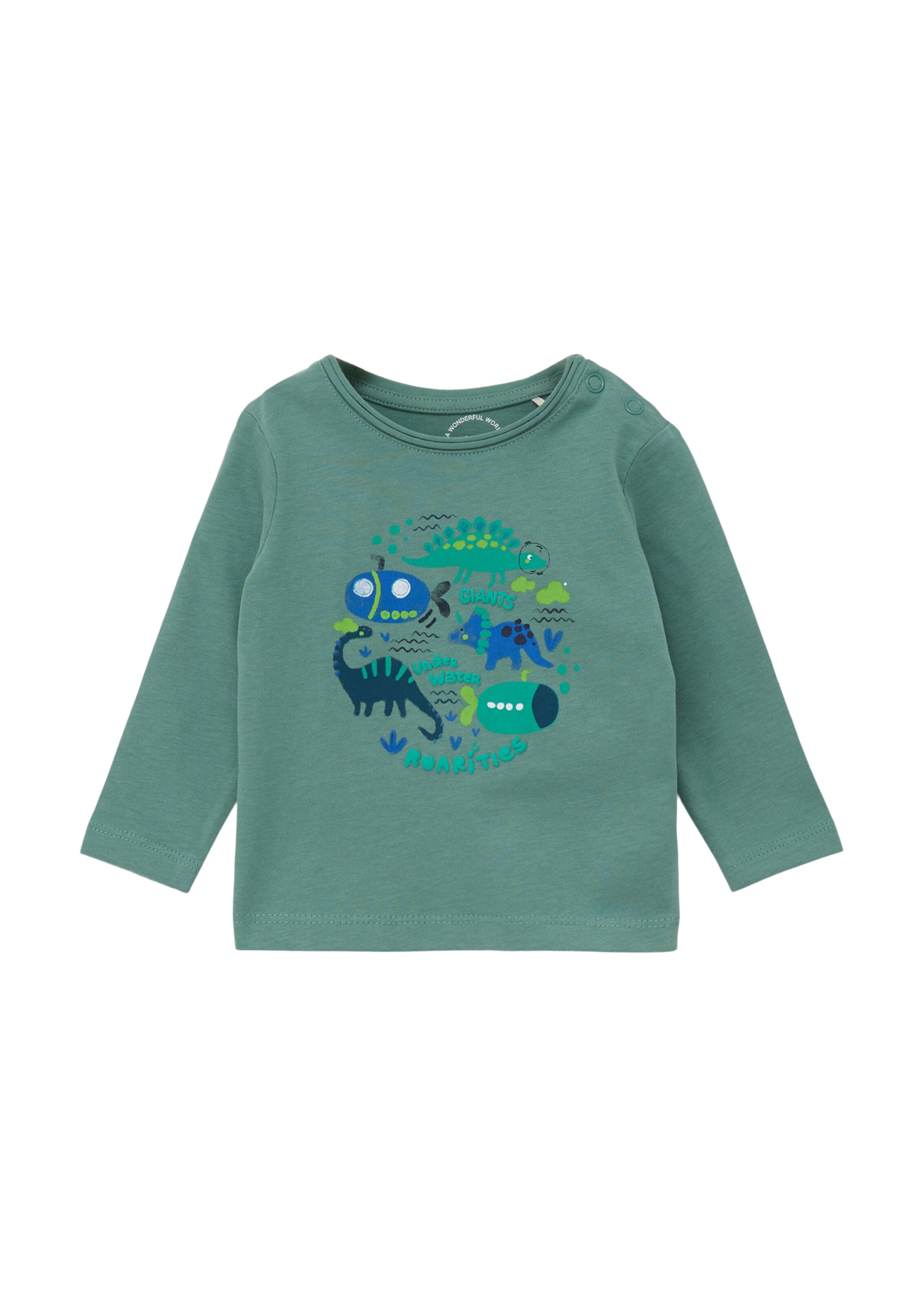 T-Shirt s.Oliver en vert : devant