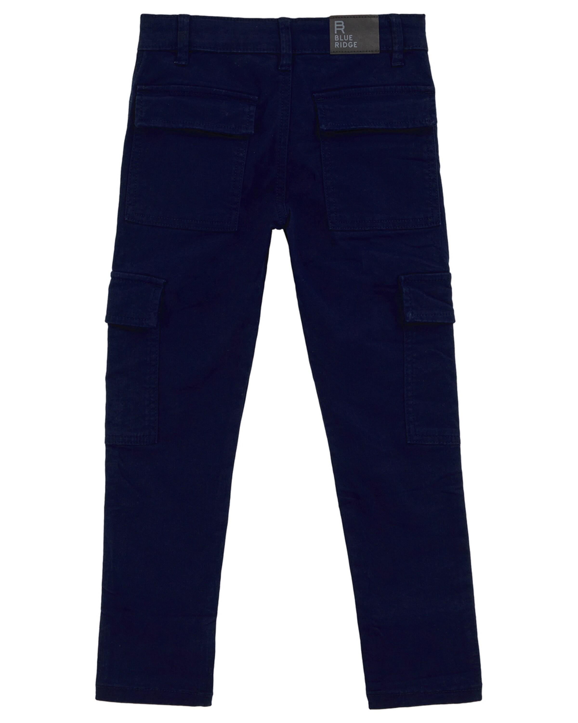 WE Fashion Slim fit Trousers in Blue
