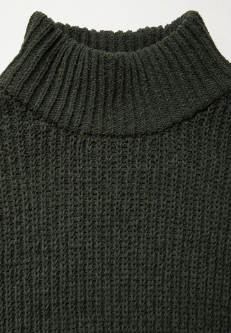 Street One Studio Sweater 'Chenille ' in Green
