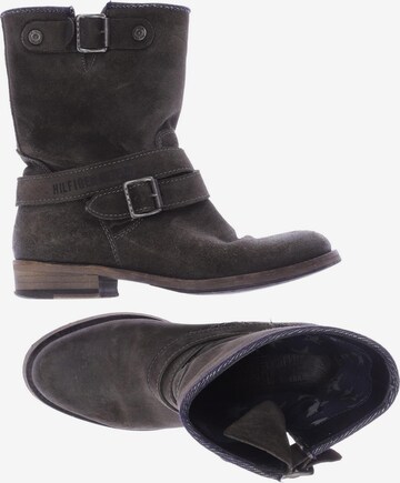 Tommy Jeans Stiefel 37 in Grün: predná strana