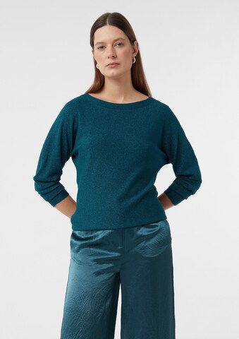 Pull-over COMMA en bleu : devant
