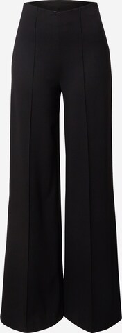 Guido Maria Kretschmer Women Wide leg Pantalon 'Dana' in Zwart: voorkant