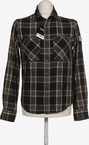 Dolomite Button Up Shirt in S in Black: front