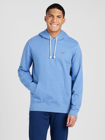 Coupe regular Sweat-shirt 'The Original HM Hoodie' LEVI'S ® en bleu : devant