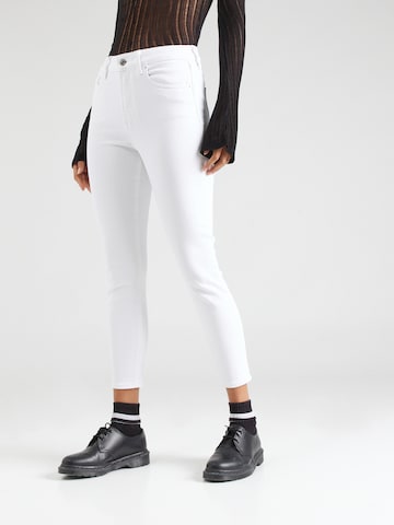 GAP Skinny Jeans in White: front