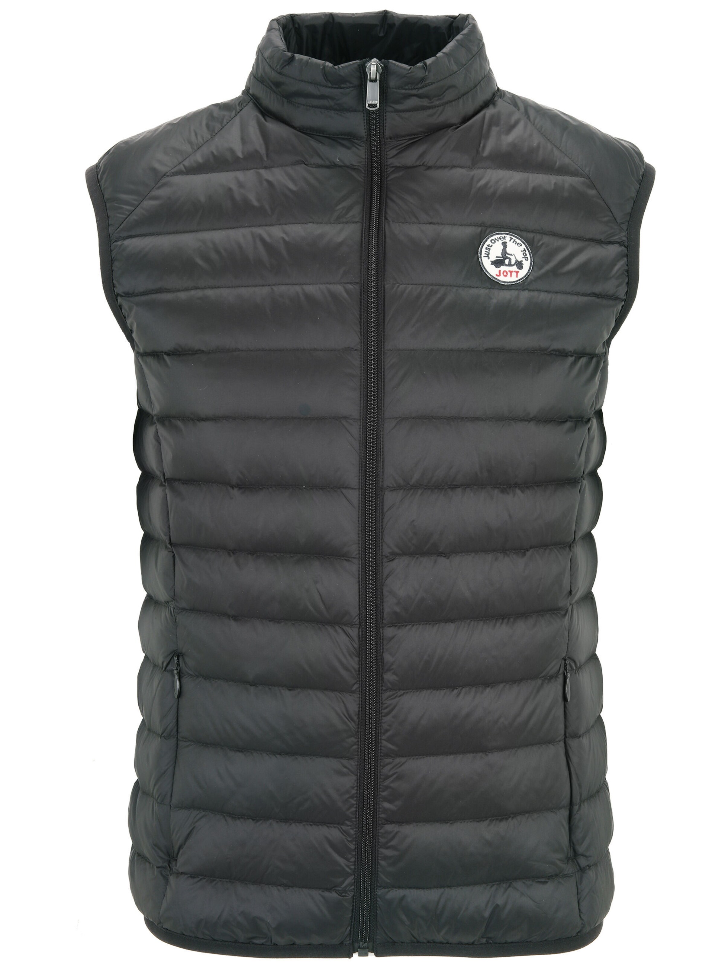 JOTT Weste 'TOM' in Schwarz: Vorderseite