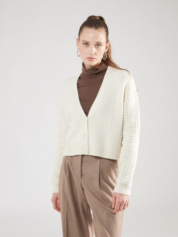 ARMEDANGELS Strickjacke 'DAMIRAA LANACOT' (GOTS) in Beige: Vorderseite