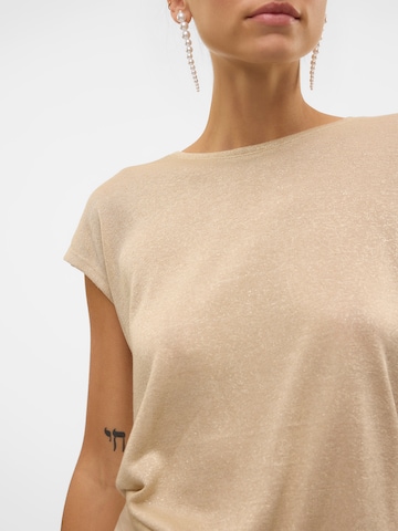 VERO MODA T-Shirt 'VMSARAH AVA' in Beige