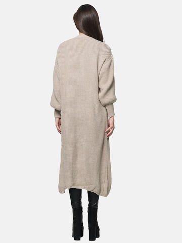 Elara Gebreide mantel in Beige