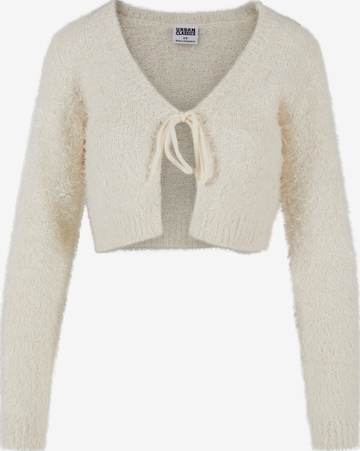 Urban Classics Knit Cardigan in Beige: front