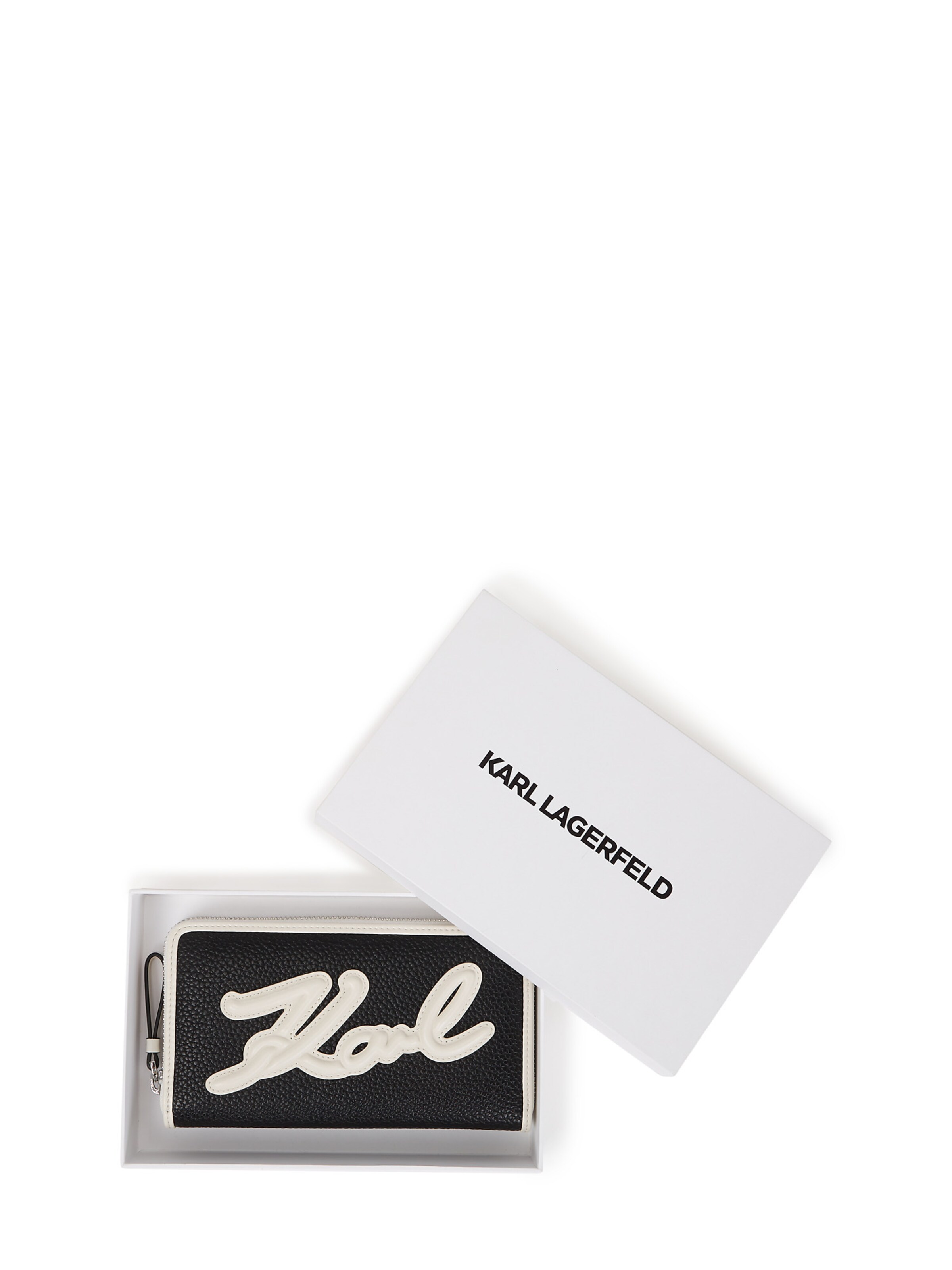 Karl Lagerfeld Tegnebog 'Skuare' i sort