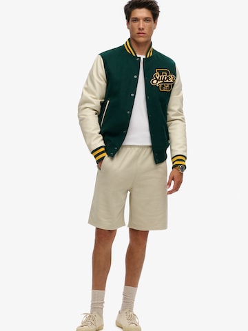 Superdry Normální Kalhoty 'Essential' – béžová