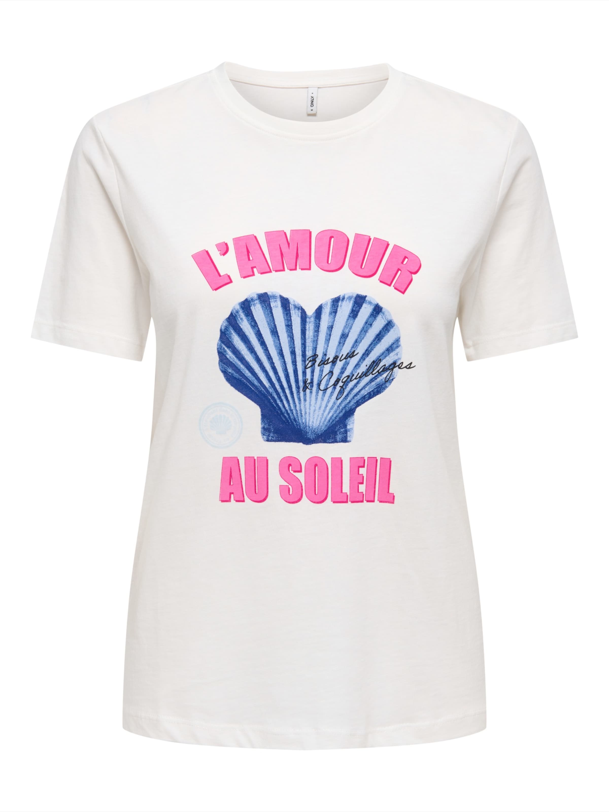 ONLY - Camiseta 'ONLHENNY' en blanco: frente