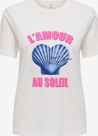 ONLY - Camiseta 'ONLHENNY' en blanco: frente