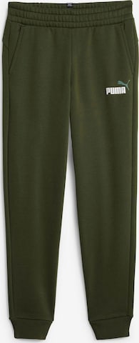 PUMA Pants in Green: front