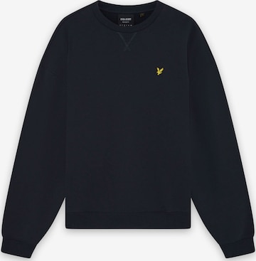 Sweat-shirt Lyle & Scott en bleu : devant