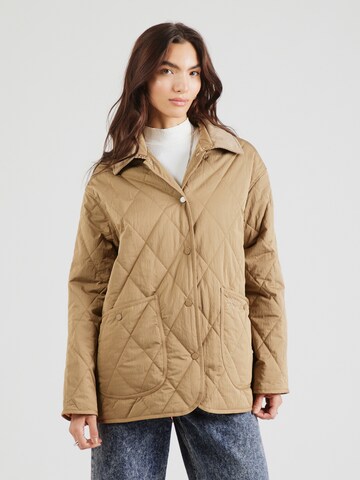 No. 1 Como Between-season jacket 'HUSKY' in Brown: front