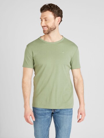 MUSTANG Μπλουζάκι 'Allen' σε πράσινο: μπροστά