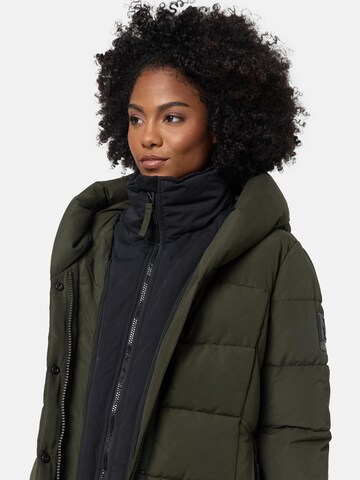 NAVAHOO Winter Coat 'Knutschilein' in Green