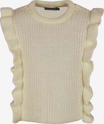 Bruuns Bazaar Kids - Jersey 'Marie Louise' en blanco: frente