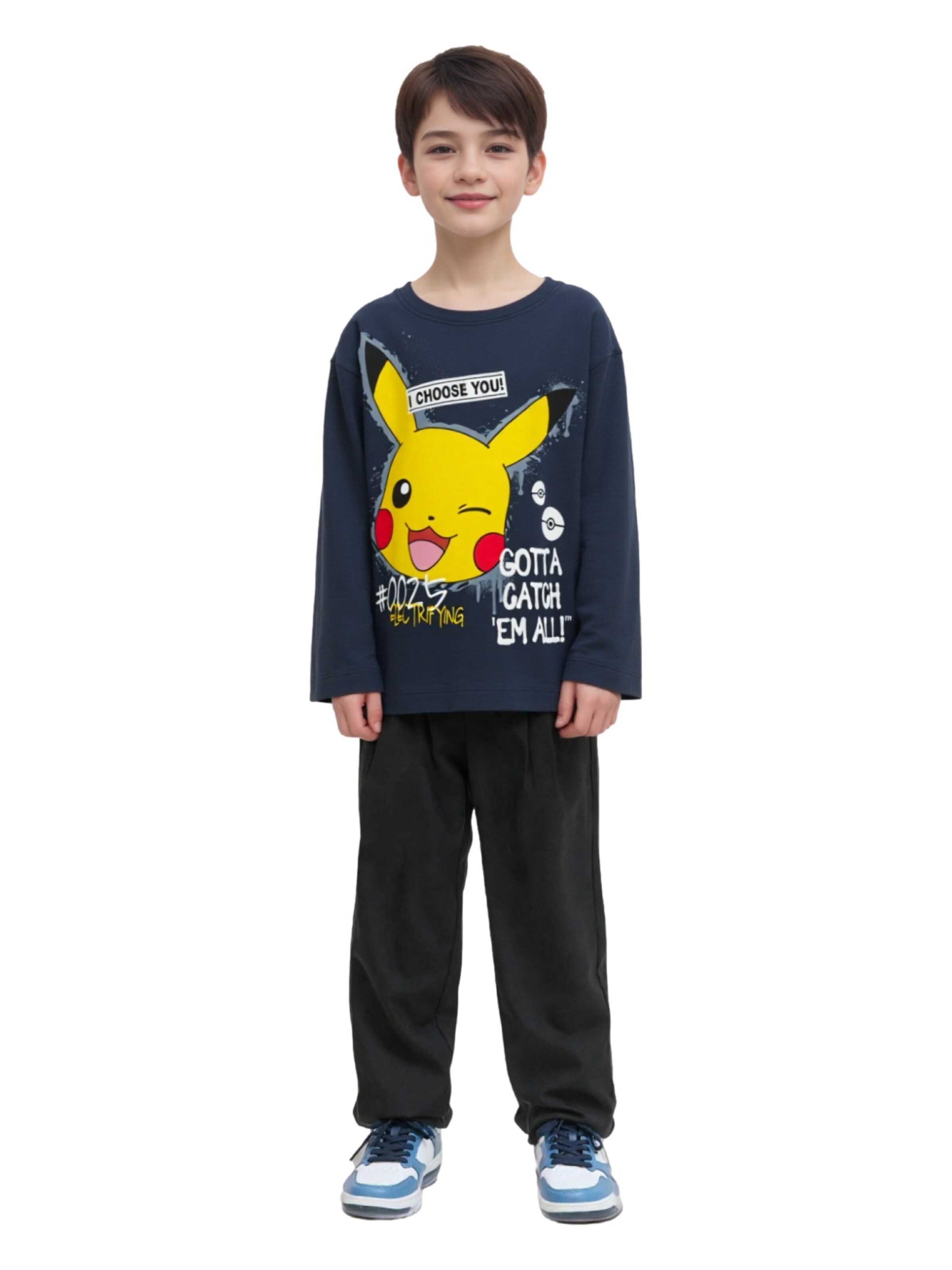 NAME IT Футболка 'NMMNor Pokemon' в Синий