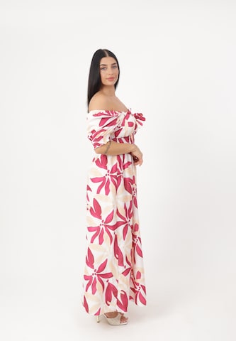 Elara Dress in White