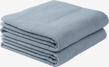 SCHIESSER Shower Towel 'Turin' in Blue: front