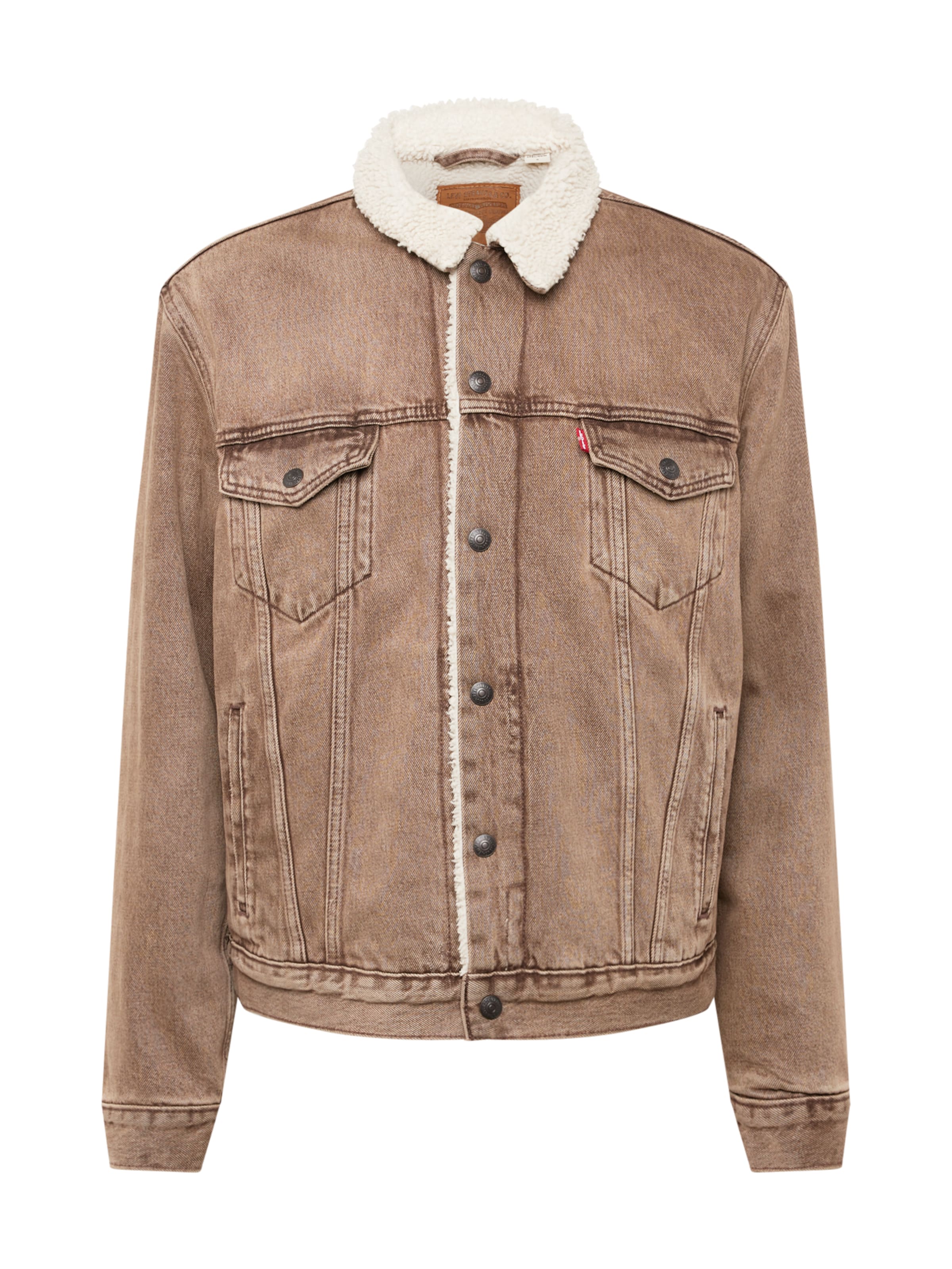 LEVI'S ® Övergångsjacka 'Type 3' i brun: framsida