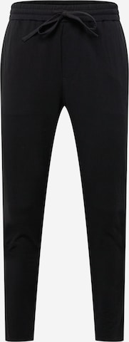 Only & Sons Zwężany krój Spodnie 'LINUS' w kolorze czarny: przód