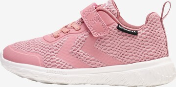 Chaussure de sport Hummel en rose : devant