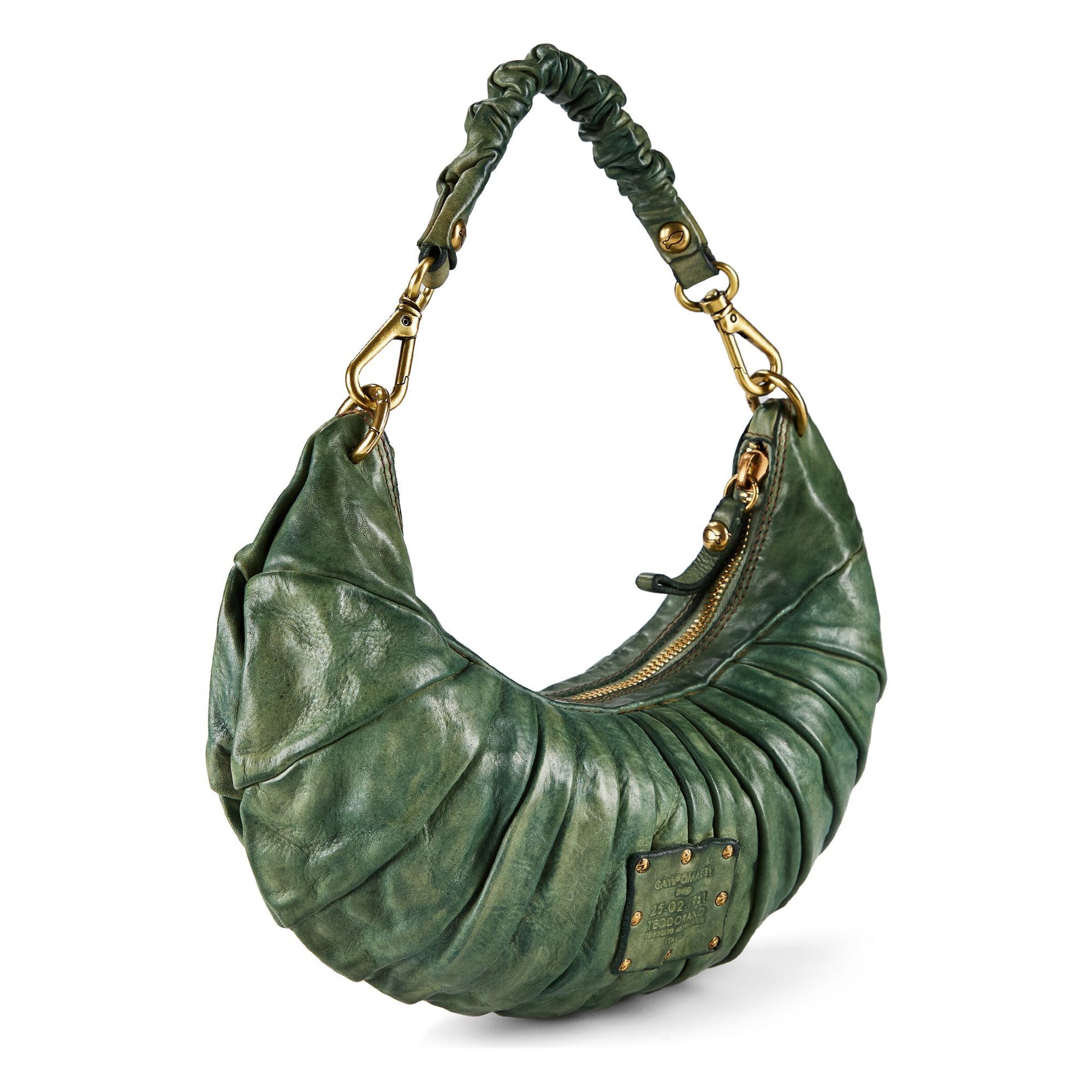 Campomaggi Shoulder bag 'Luna' in Green