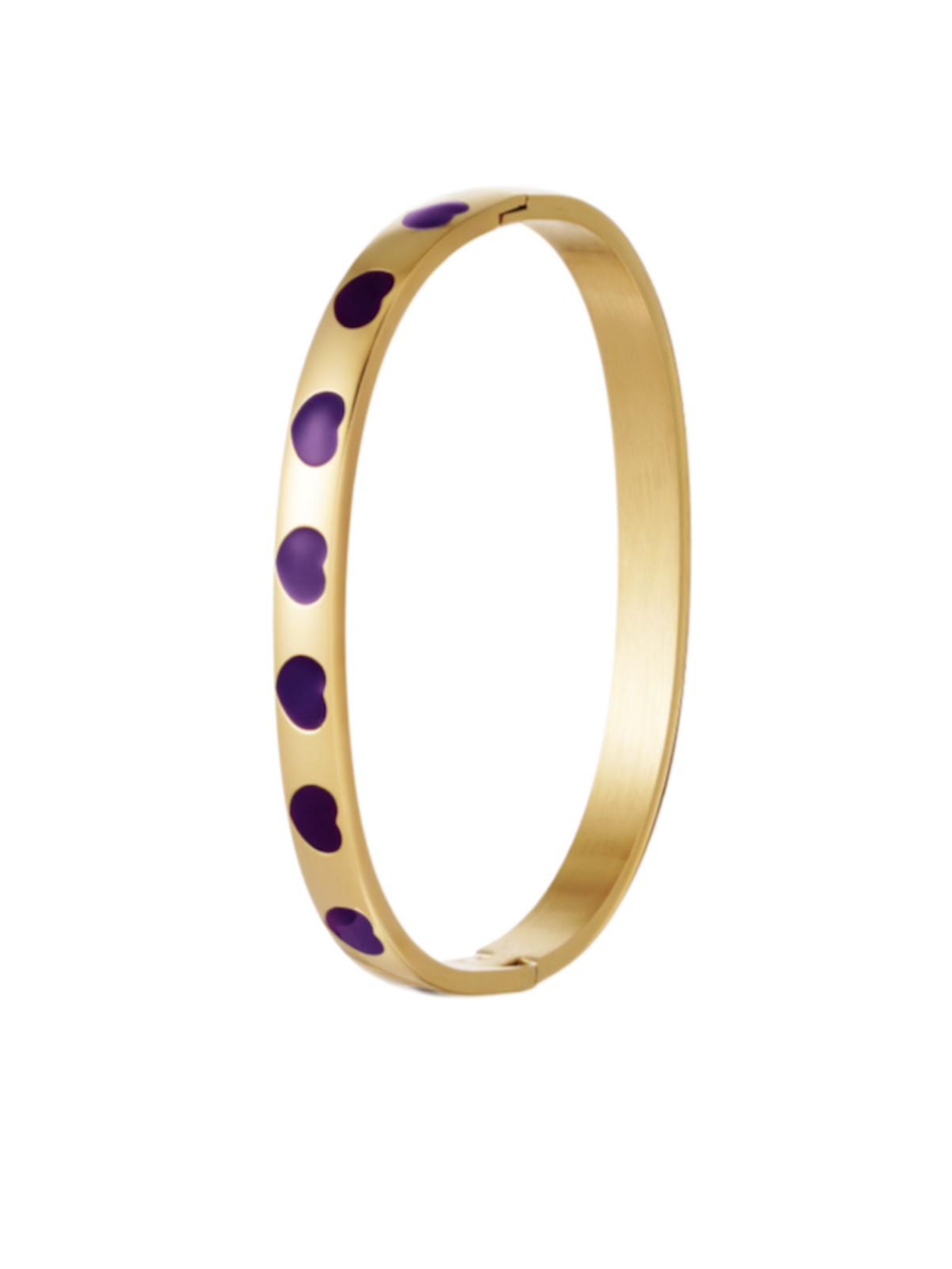 Cala Rose Bracelet in Purple: front