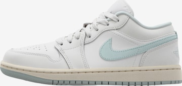 Baskets basses 'Air Jordan 1' Jordan en blanc : devant