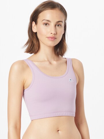 Champion Authentic Athletic Apparel Bustier BH in Lila: voorkant