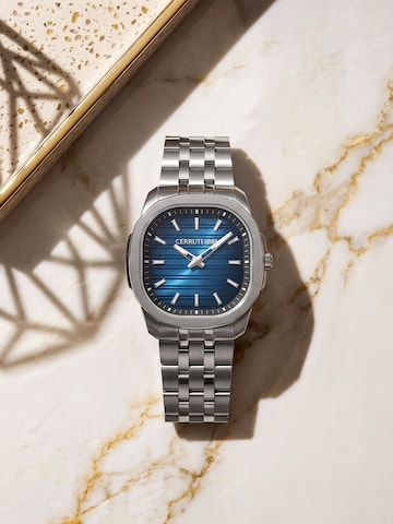 CERRUTI 1881 Zegarek analogowy 'Watch Merano' w kolorze srebrny