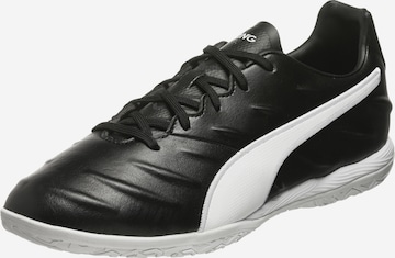 PUMA Soccer Cleats 'King' in Black: front