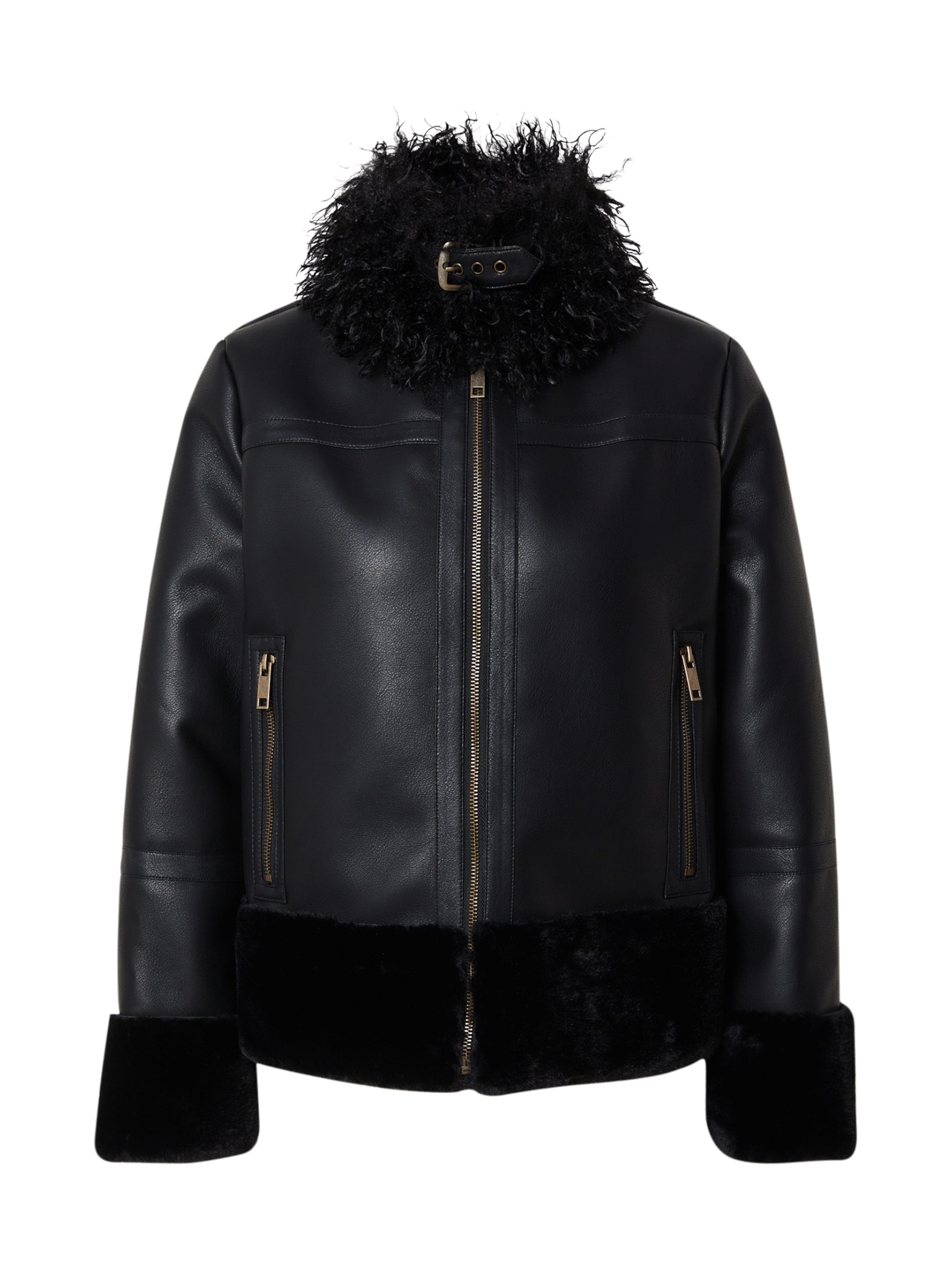 Twinset Kevad-sügisjope, värv must: eest vaates