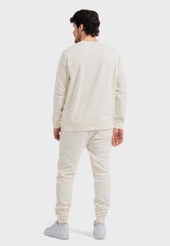 Loosefit Pantalon de sport 'Plain Basic' Oldskull en blanc
